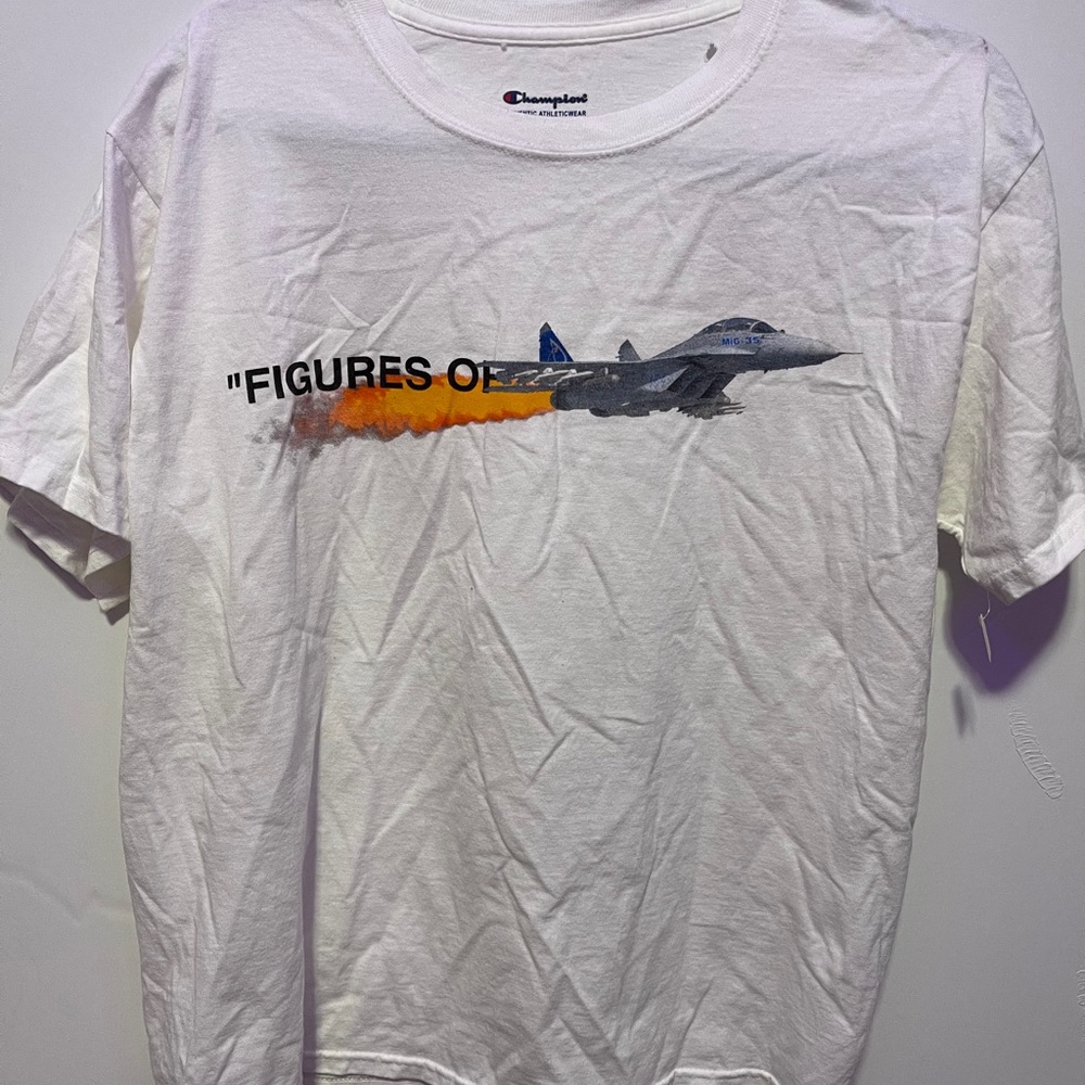 Off White Figures of Speech White Champion Tee